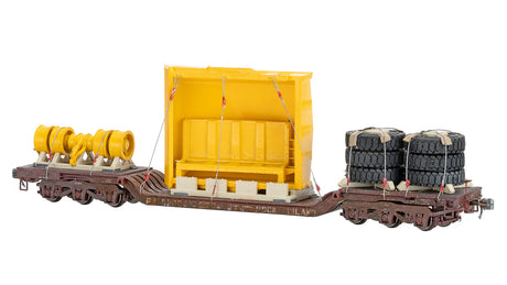 Class One Model Works ZZ03030 HO Terex Truck Bed with Tires