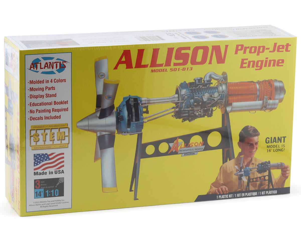 Atlantis Toy and Hobby Inc. Allison 501-D13 1/10 Prop-Jet Aircraft Engine