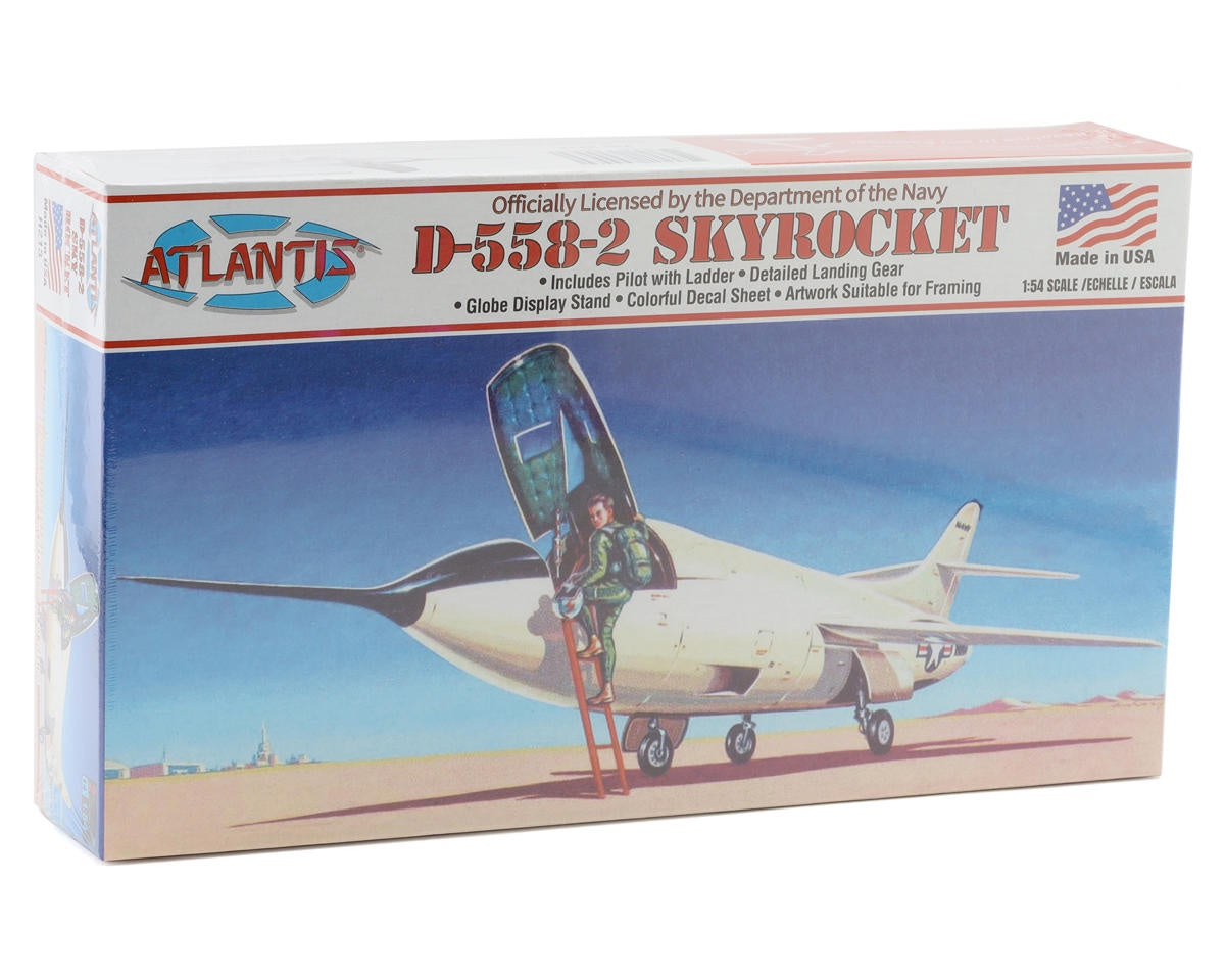 Atlantis Toy and Hobby Inc. D-558-2 Skyrocket 1/54 Plastic Model Kit