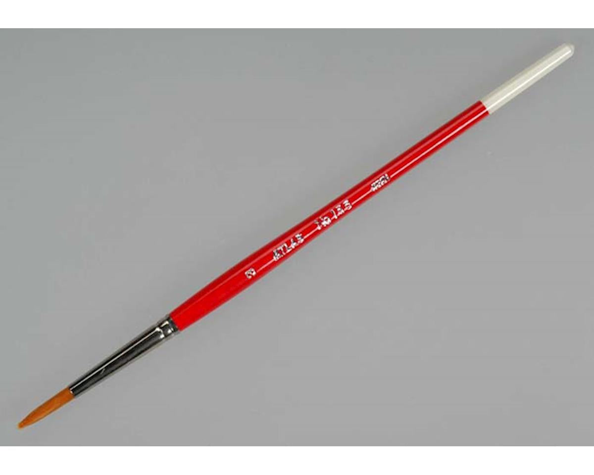 Atlas Brush Company 155-3/0 Golden Taklon Round 3/0 - ABC15530