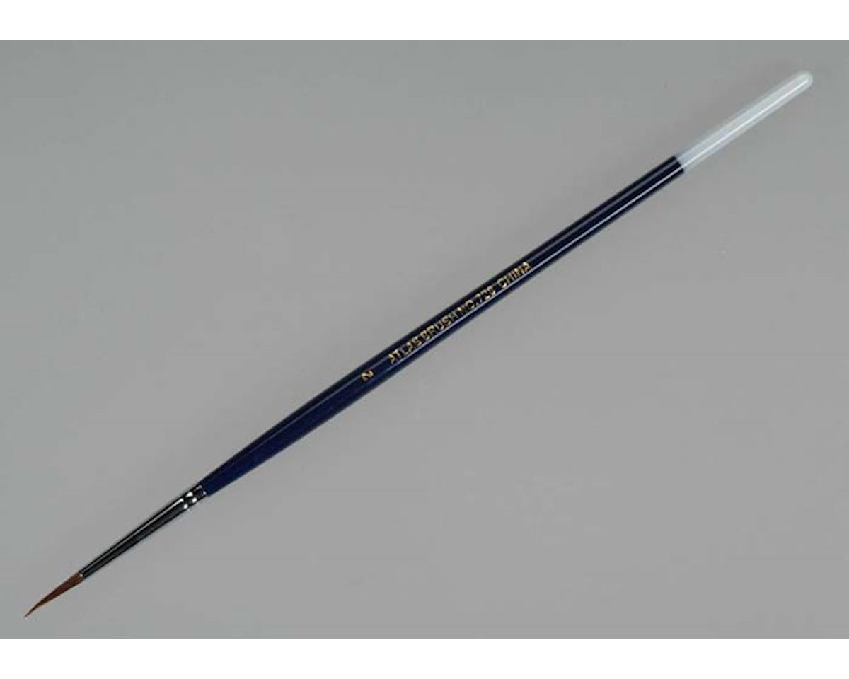 Atlas Brush Company 728-2 Red Sable 2 XF - ABC7282
