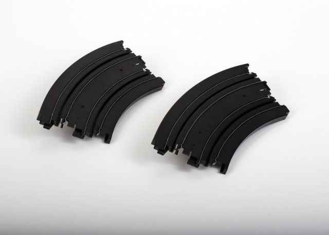 AFX Racing HO (1/64) 9" Radius Curve Track (1/8 Curve) (2) - #70603