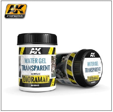 AK Interactive Diorama Series: Water Gel Transparent Acrylic 250ml Bottle - AKI8002