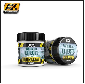 AK Interactive Diorama Series: Water Gel Effects Acrylic 100ml Bottle - AKI8007