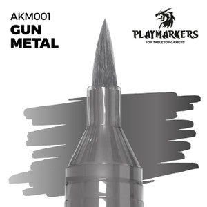 Playmarkers: Gun Metal Acrylic Gamers Paint