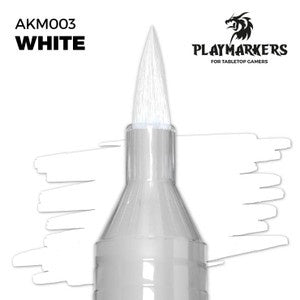 Playmarkers: White Acrylic Gamers Paint