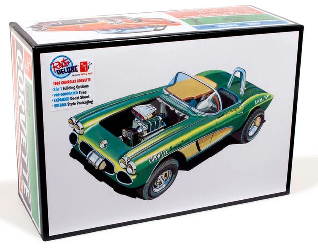 AMT 1962 Chevy Corvette 1/25 - AMT1318
