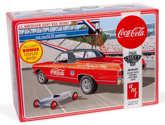 AMT 1968 Chevy El Camino SS, Coca-Cola, 1/25 - AMT1362