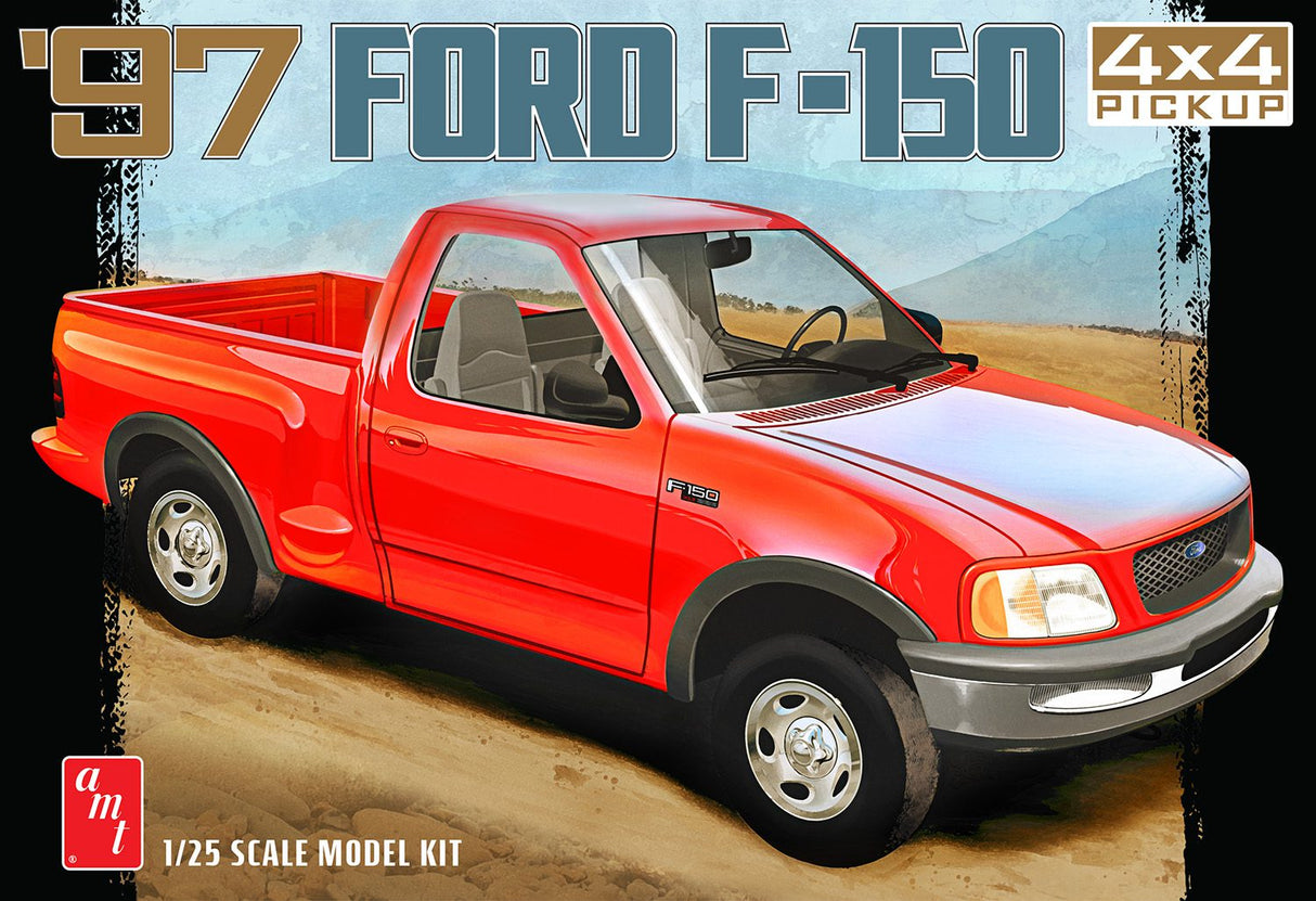 AMT 1997 Ford F-150 4x4 Pickup, 1/25th - AMT1367