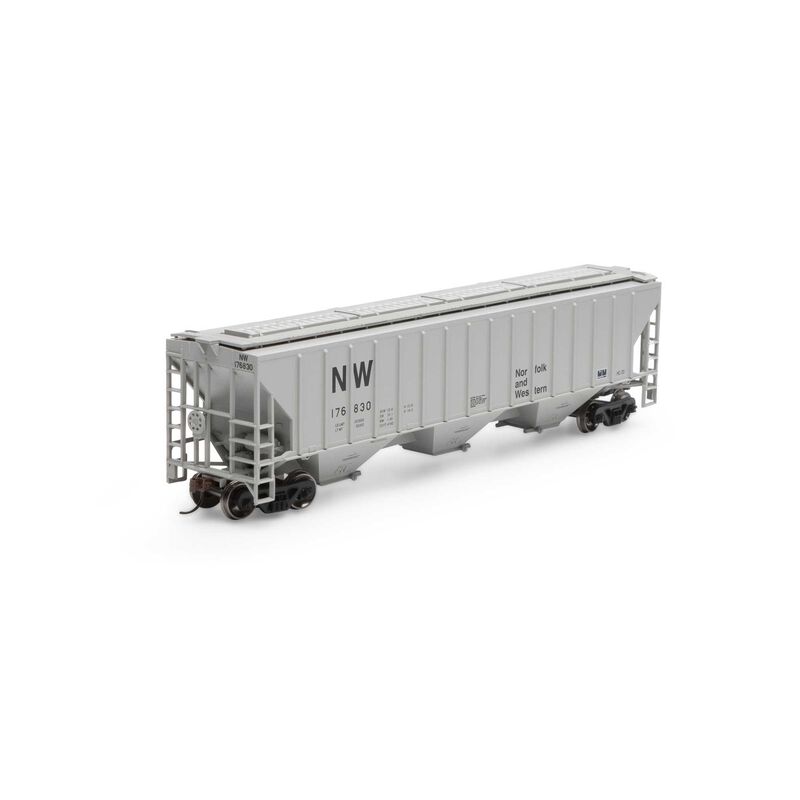 Athearn HO RTR PS 4740 Covered Hopper, N&W #176830 - ATH18790