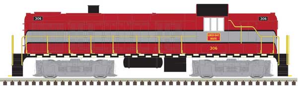 Atlas HO RS-3 GB&W #308 - ATL10003025
