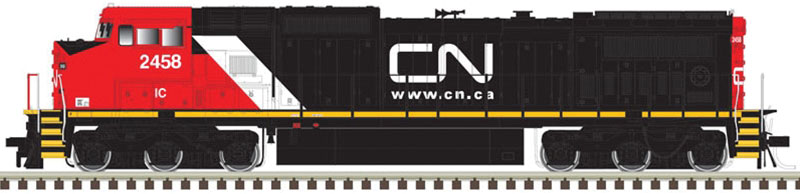 Atlas HO Dash 8-40CW w/DCC & Sound, CN #2461 - ATL10003135