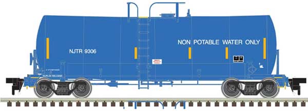 Atlas HO 17,600-Gallon Tank Car, NJT #9306 - ATL20004997
