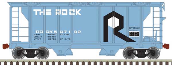 Atlas HO Trainman PS-2 Covered Hopper, RI #507192 - ATL20005065