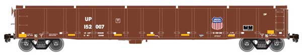 Atlas HO Thrall 2743 Gondola - Ready to Run - Master(R) -- Union Pacific 152054 (Boxcar Red, yellow Conspicuity Marks) - ATL20005128