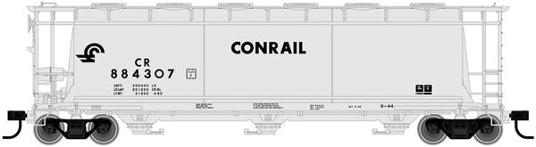 Atlas HO ACF 3-Bay Cylindrical Hopper, CR #885179 - ATL20005763