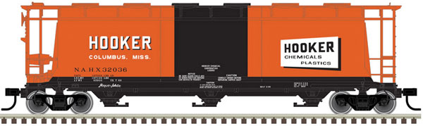 Atlas HO ACF 3-Bay Cylindrical Hopper, HC #31957 - ATL20005777