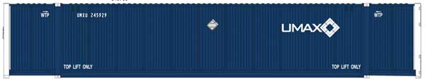 Atlas N 53' Container, UMAX Set #2 - ATL50003990