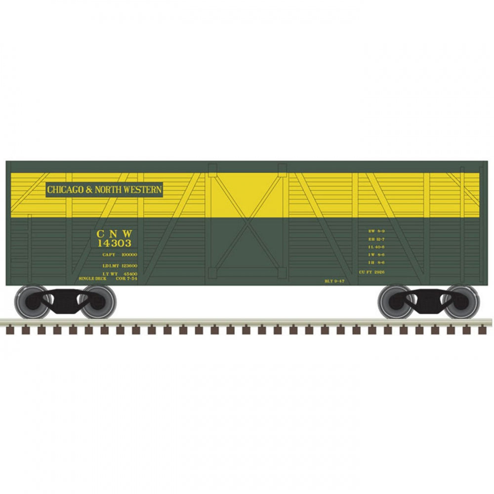 Atlas N TRAINMAN 40' STOCK CAR C&NW #14303 - ATL50004147
