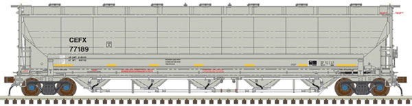 Atlas N Trinity 5660 Covered Hopper, CEFX #77214 - ATL50004318