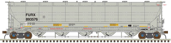 Atlas N Trinity 5660 Covered Hopper, First Union #893537 - ATL50004324