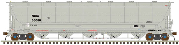 Atlas N Trinity 5660 Covered Hopper, NBIX #55085 - ATL50004335
