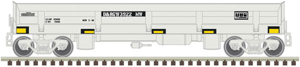 Atlas N Difco Side Dump,D&RGW/Gray/Black #3911 - ATL50004587