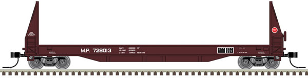 Atlas N 50' Sieco Pulpwood Flat Car, MP #728013 - ATL50004867