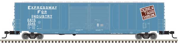 Atlas N 60' Double Door Auto Box, DT&I #555 - ATL50004972