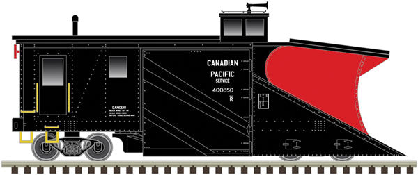 Atlas Russell Snow Plow - Ready to Run - Master(R) -- Canadian Pacific 400850 (black, red) - ATL50005871