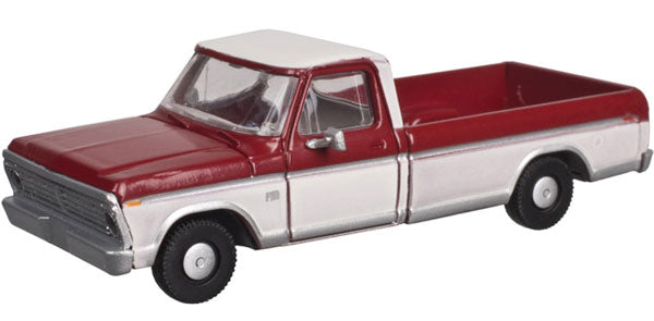 Atlas N Ford F-100 PickUp Truck, 2Tone/Red/White (2) - ATL60000115