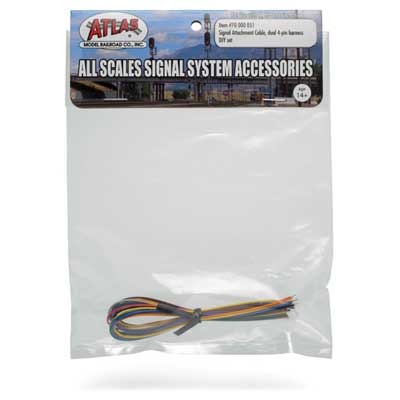 Atlas Signal Attachment Cable, Dual 4-Pin Harness DIY - ATL70000051