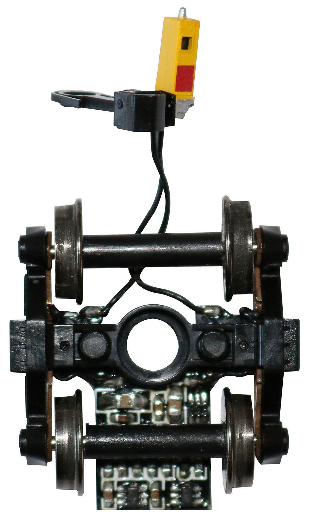 Bachmann Trains Truck-Mounted, Track-Powered Flashing LED End-of-Train Device -- Roller Bearing Truck - BAC42907
