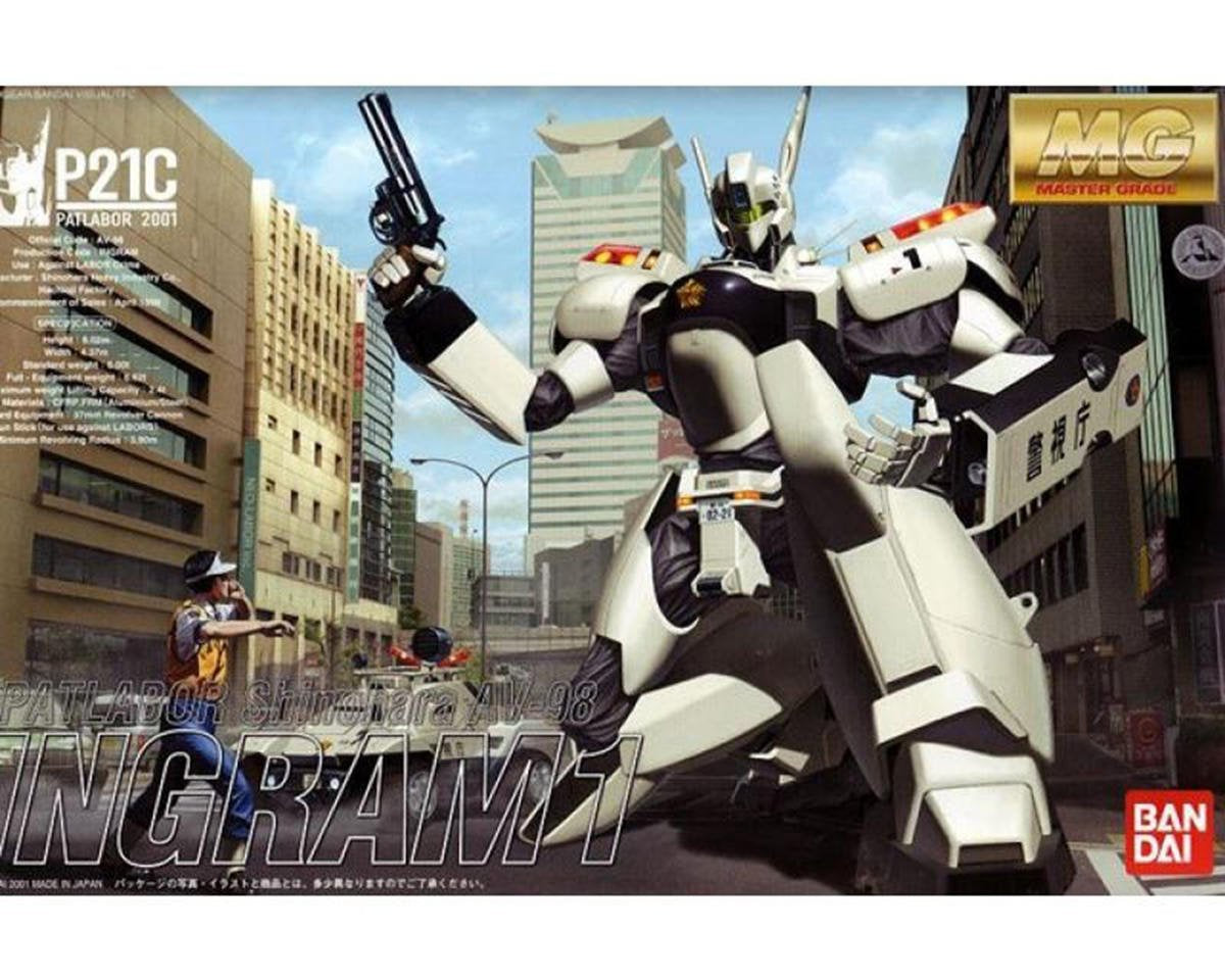 Bandai MG 1/35 Shinohara AV-98 Ingram 1 "Patlabor" Plastic Model Kit