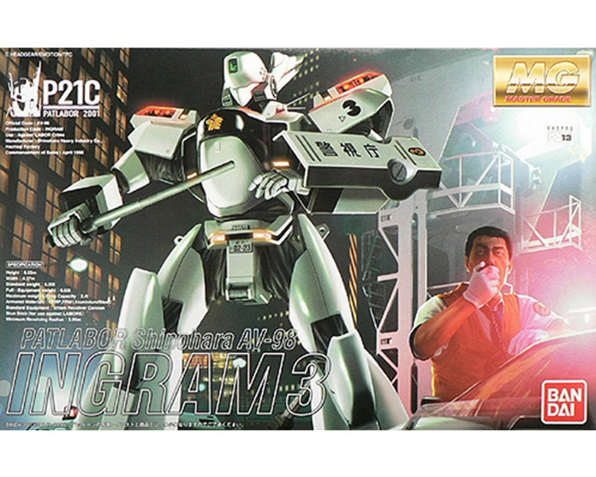 Bandai MG 1/35 Shinohara AV-98 Ingram 3 "Patlabor" Plastic Model Kit