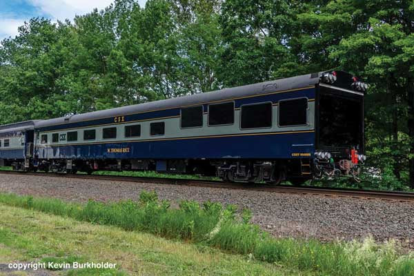 Broadway Limited HO Conrail - CSX Track Inspection Theater Car - Ready to Run -- CSX #994009 W. Thomas Rice (2021-2026 Appearance, blue, gray)