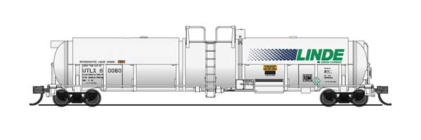 Broadway Limited N Cryogenic Tank Car, Linde (2) - BLI3826
