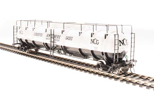 Broadway Limited Cryogenic Tank Car, NCG, 2-pack , HO - BLI6317