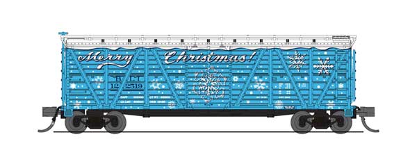 Broadway Limited N HOLIDAY SOUNDS STOCK CAR - MERRY XMAS - BLI6586
