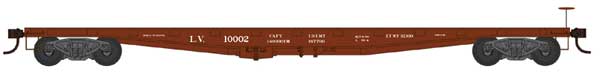 Bowser 50' Flat Car Lehigh Valley #10026 Blt 6-50 - BOW42662