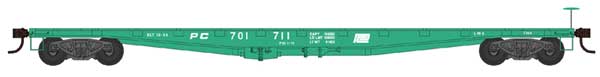 Bowser F30a 50' Flat Car Penn Central #701741 Blt 10-34 - BOW42665