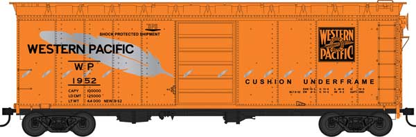Bowser HO Executive Line 40' Boxcar, WP #1952 - BOW42864