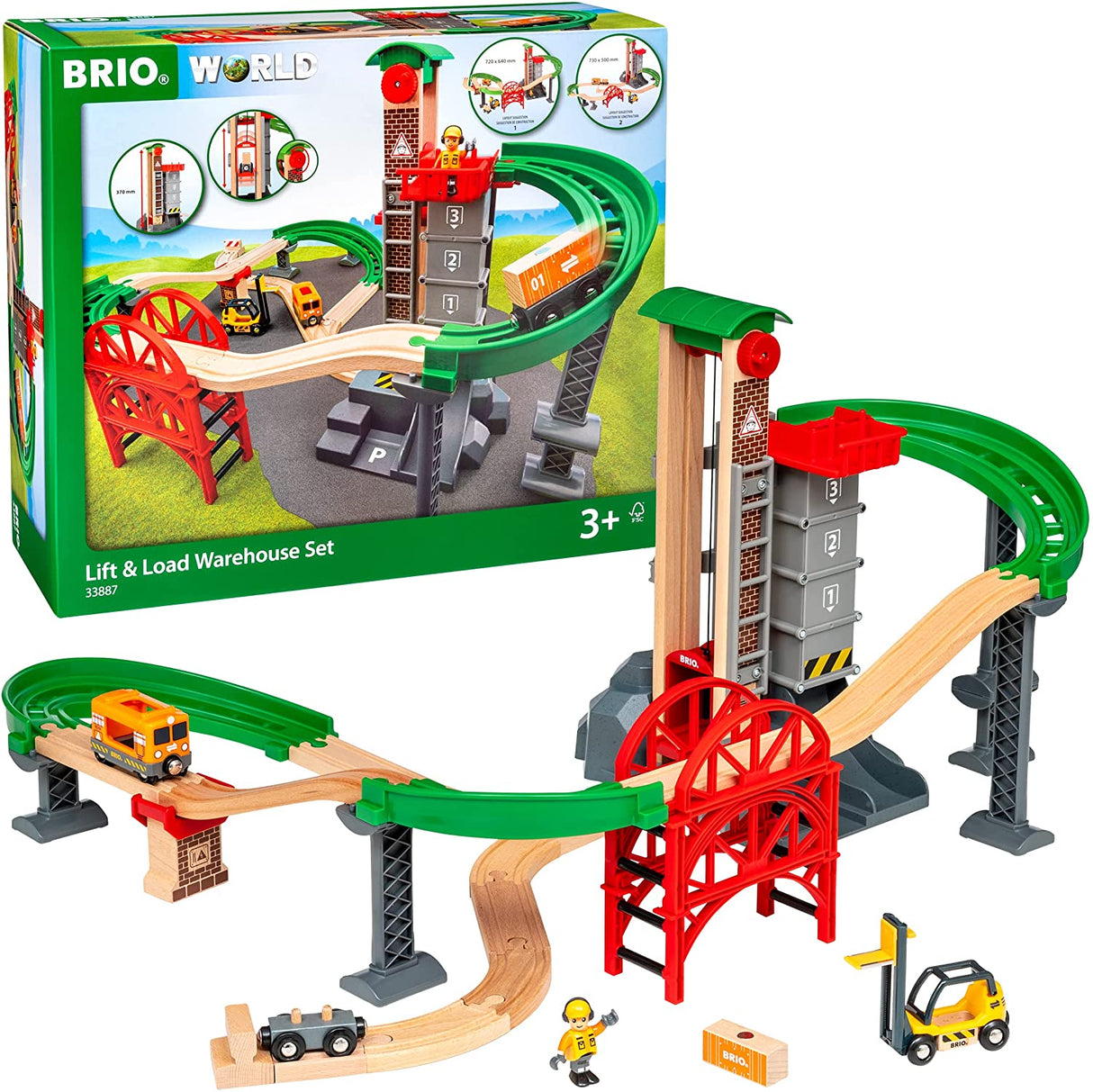 Brio Lift & Load Warehouse Set - BRIO33887
