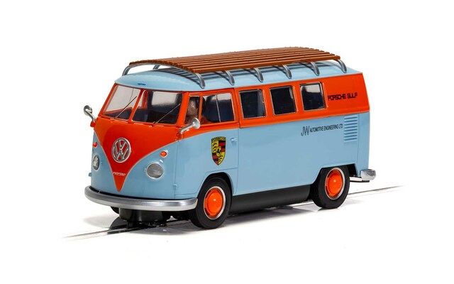 Scalextric VW T1B MICROBUS - ROFGO GULF COLLECTION - JW AUTOMOTIVE - C4217