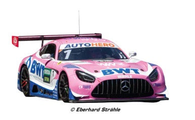 Carrera Evolution 1:32 Slot Car - Mercedes-AMG GT3 Evo "Mercedes-AMG Team Winward M.GÃ¶tz, No.1" DTM 2022 - CAR27735