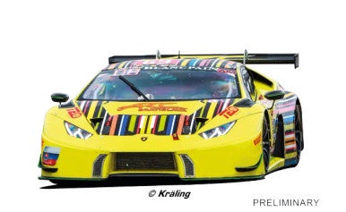 Carrera Evolution 1:32 Slot Car - Lamborghini HuracÃ¡n GT3 "ARC Bratislava, No.69", 24H Spa 2016 - CAR27749
