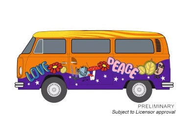 Carrera Evolution 1:32 Slot Car - VW Bus T2b "Peace and Love" - CAR27759