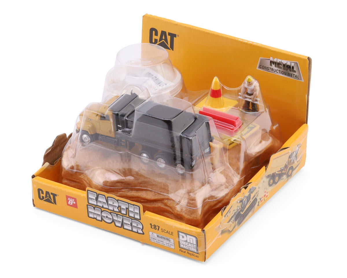 Diecast Masters Earth Mover 1/87 Cat® CT681 Dump Truck Playset