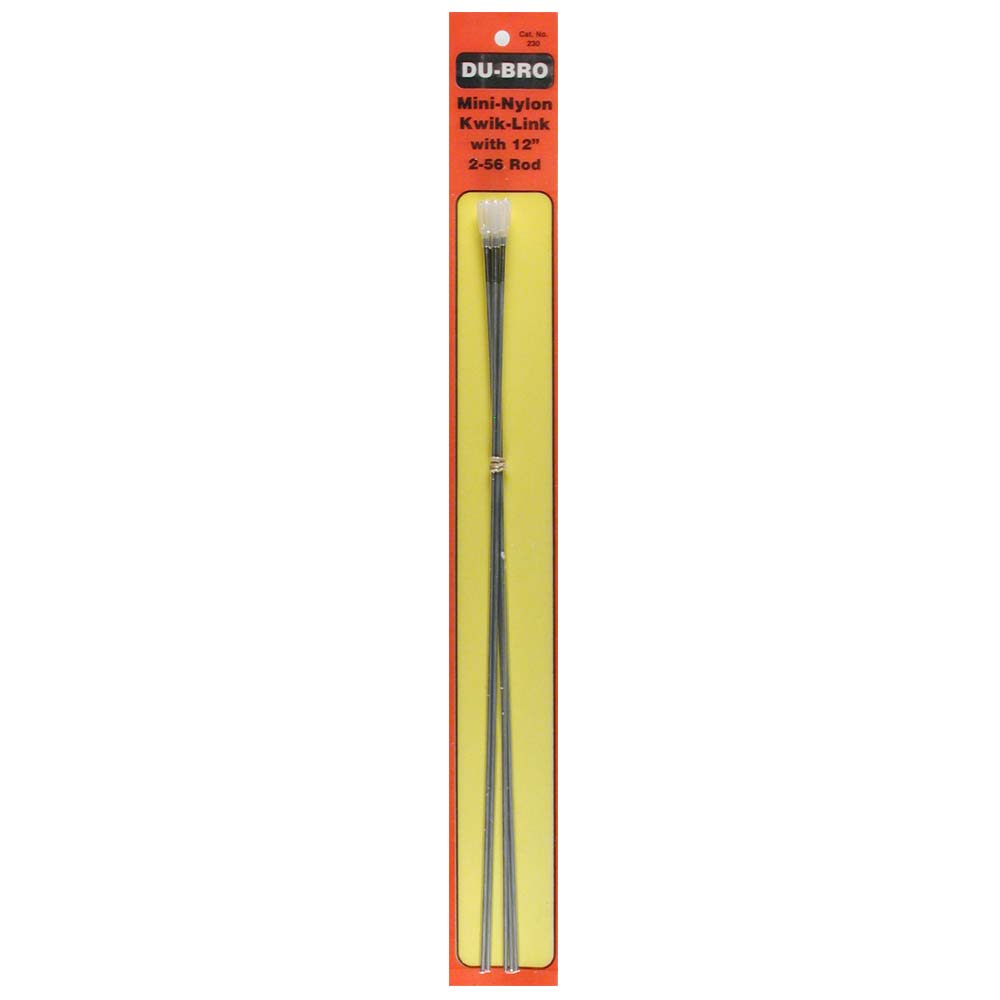 Dubro Mini-Ny Steel Pushrod Assembly - DUB113