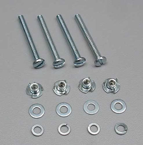 Dubro Mounting Bolts & Nuts,6-32 x 1 1/4 - DUB128